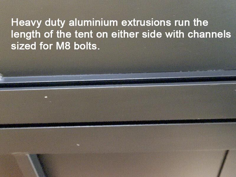 The Bush Company DX27 Clamshell Rooftop Tent