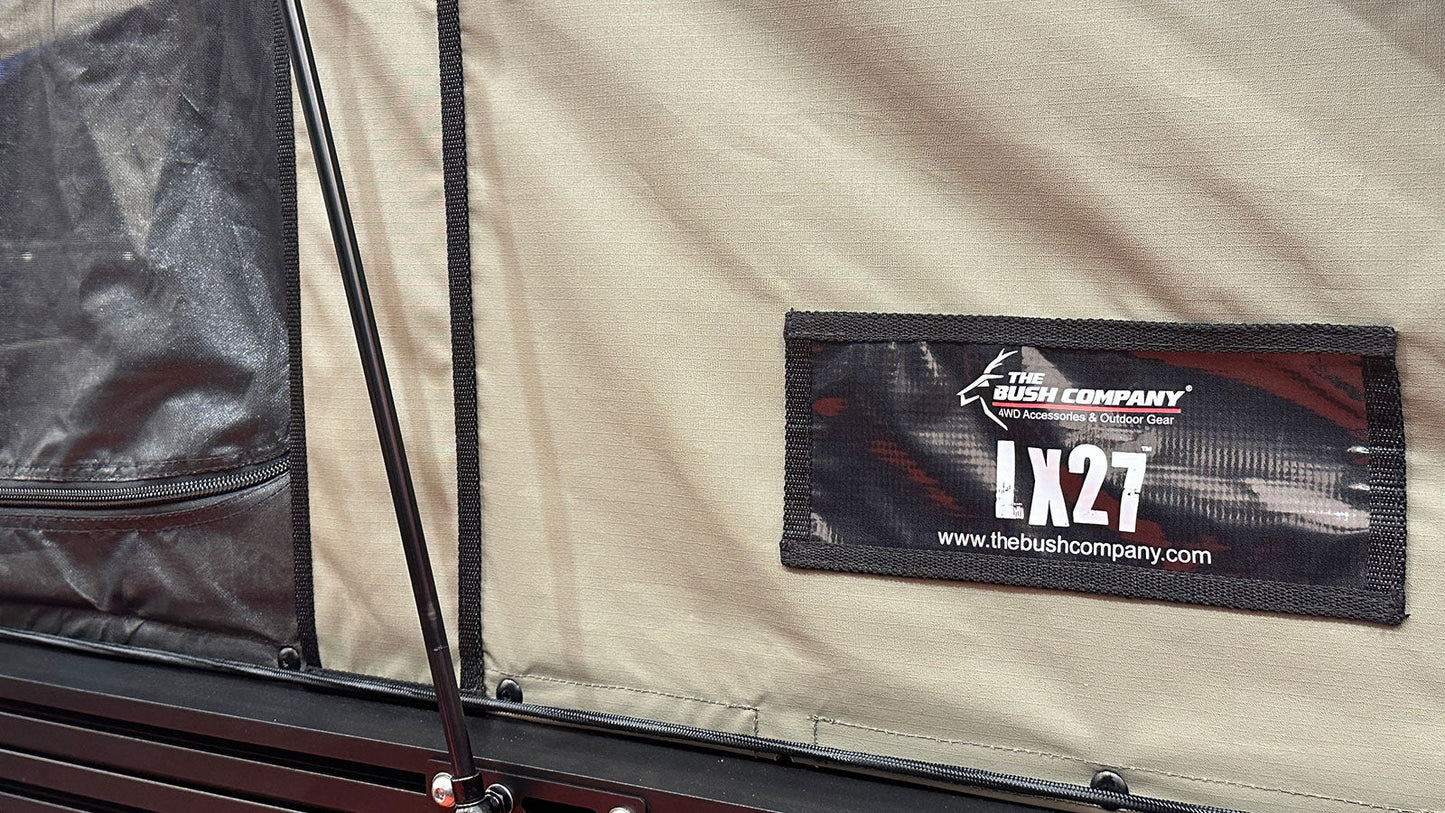 The Bush Company LX27 Clamshell Rooftop Tent