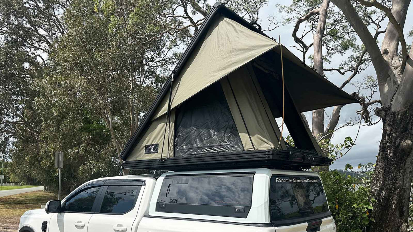 The Bush Company LX27 Clamshell Rooftop Tent