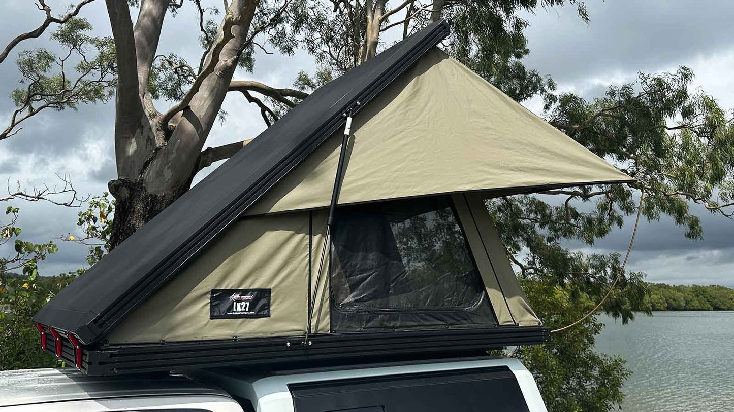 The Bush Company LX27 Clamshell Rooftop Tent