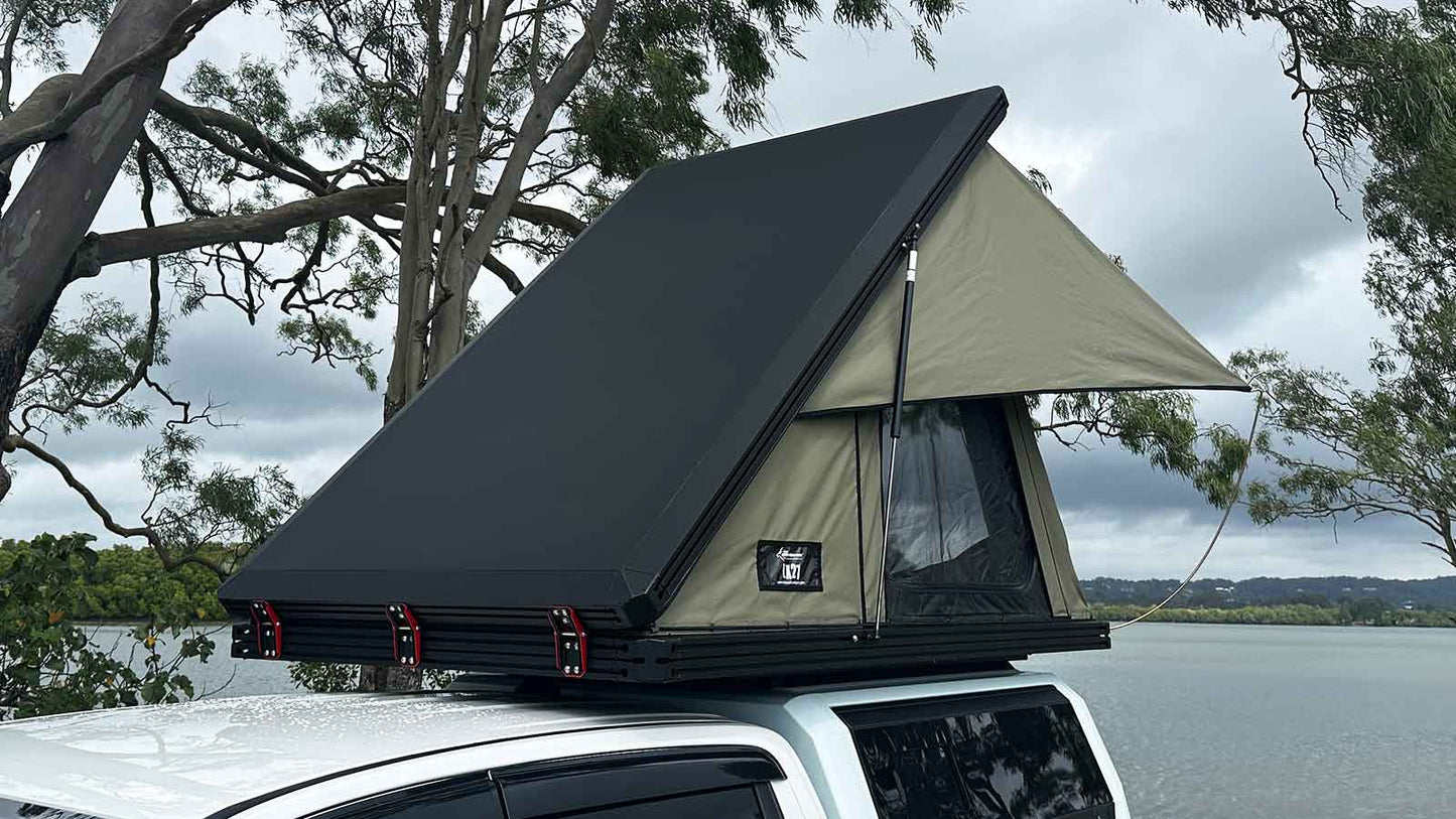 The Bush Company LX27 Clamshell Rooftop Tent