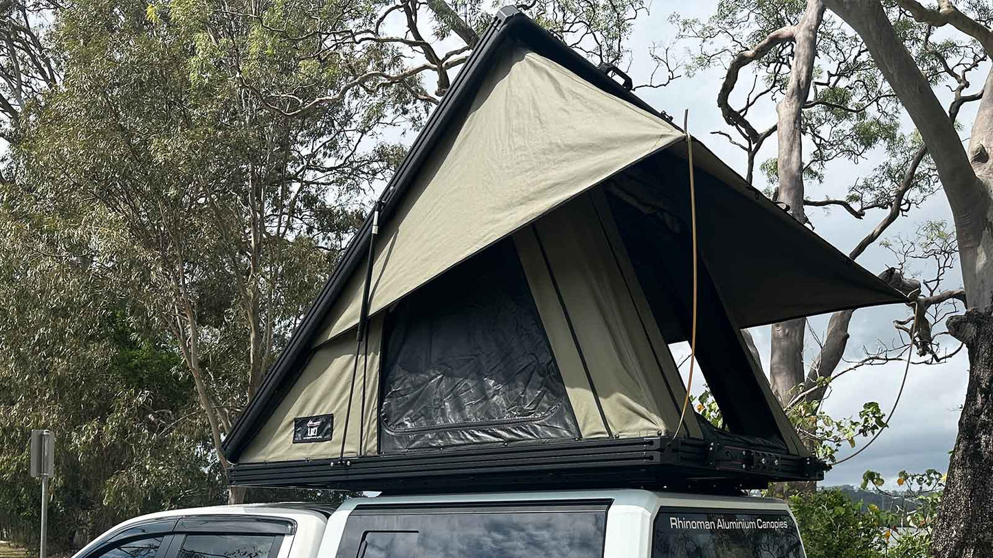 The Bush Company LX27 Clamshell Rooftop Tent