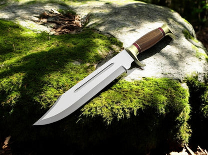Custom Handmade Best Bowie Knife for Sale – 17" D2 Steel