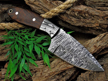 Damascus Skinner Knife