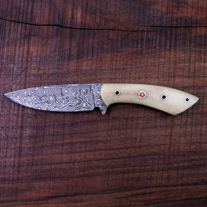 DAMASCUS SKINNING KNIFE