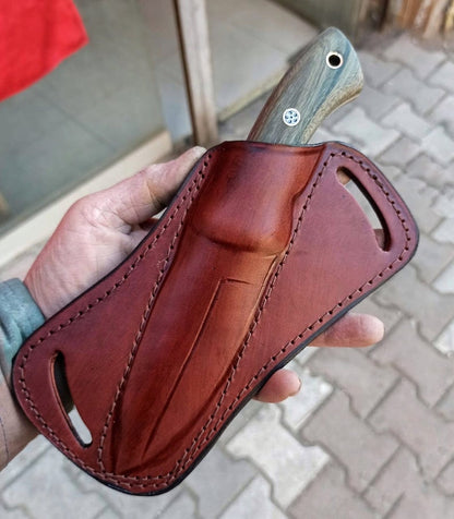 Damascus Hunting Knife