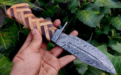 Damascus Wild Hunter Knife
