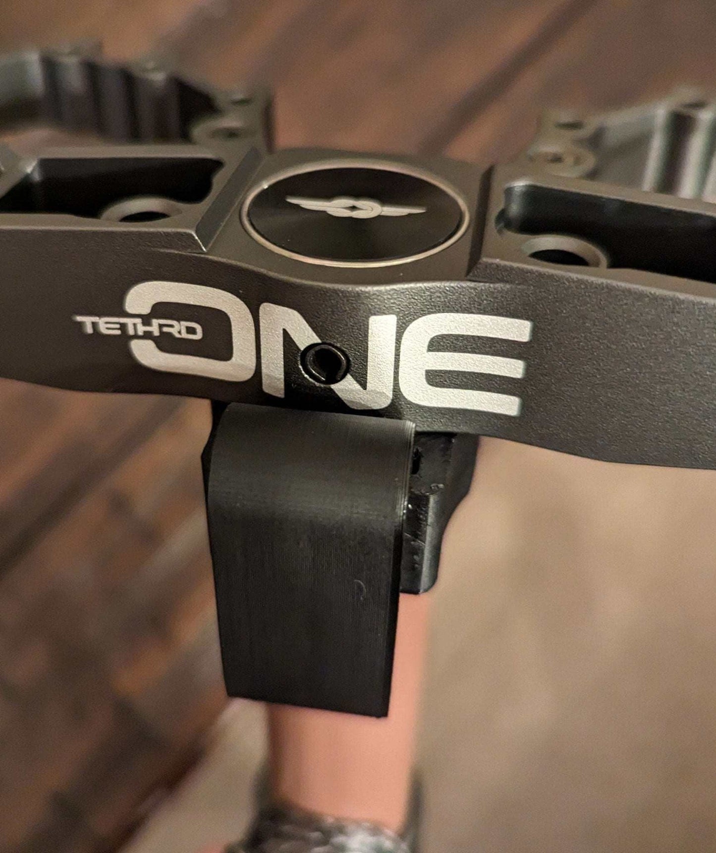 Tethrd One Stick Caddy for Saddle Hunting