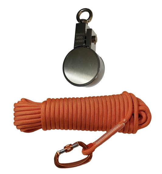 Kratos 3800 Kraken Clamp Neodymium Combo Magnet Fishing Kit