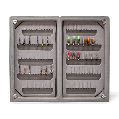 JHFLYCO Loaded Foam Fly Box - Euro Nymph Assortment