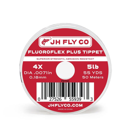 JHFLYCO Loaded Foam Fly Box – Hopper Dropper Assortment – Includes 50m 4X Fluoroflex Tippet
