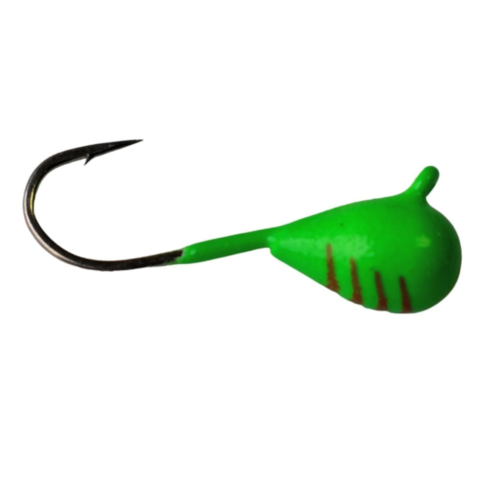 (LARGE HOOK SERIES) KRYPTONITE GLOW TUNGSTEN JIG