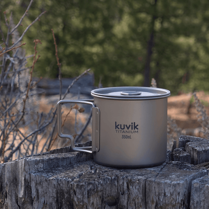 Kuvik 350ml Titanium Cup