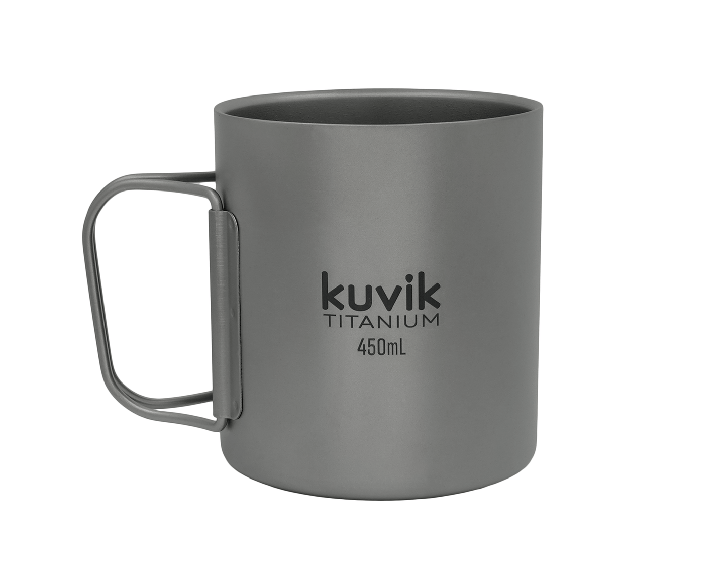 Kuvik 450ml Doubled-Walled Titanium Mug