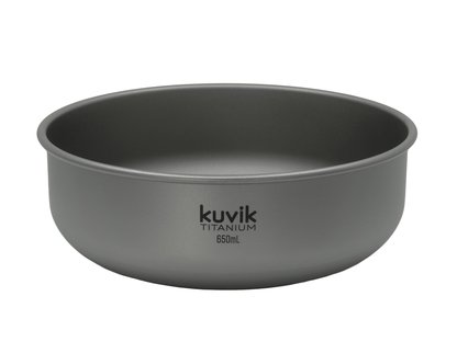 Kuvik 650ml Titanium Bowl