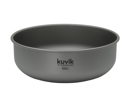 Kuvik 650ml Titanium Bowl