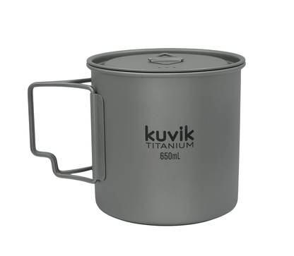 Kuvik 650ml Titanium Pot