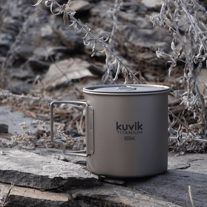 Kuvik 650ml Titanium Pot