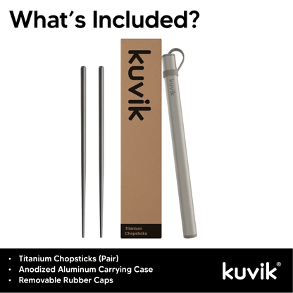 Kuvik Titanium Chopsticks