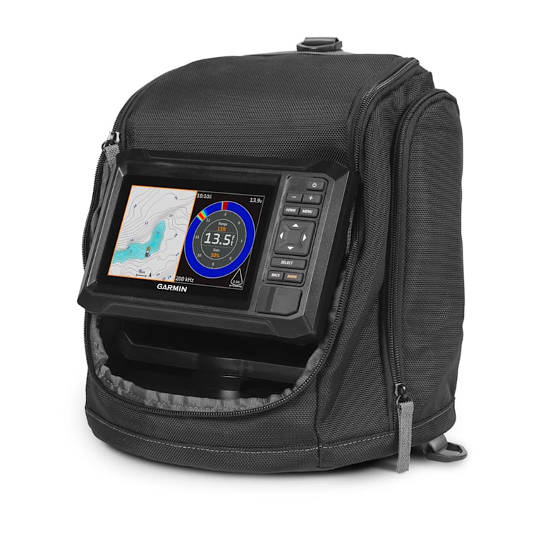 Garmin ECHOMAP UHD2 53cv Ice Fishing Bundle