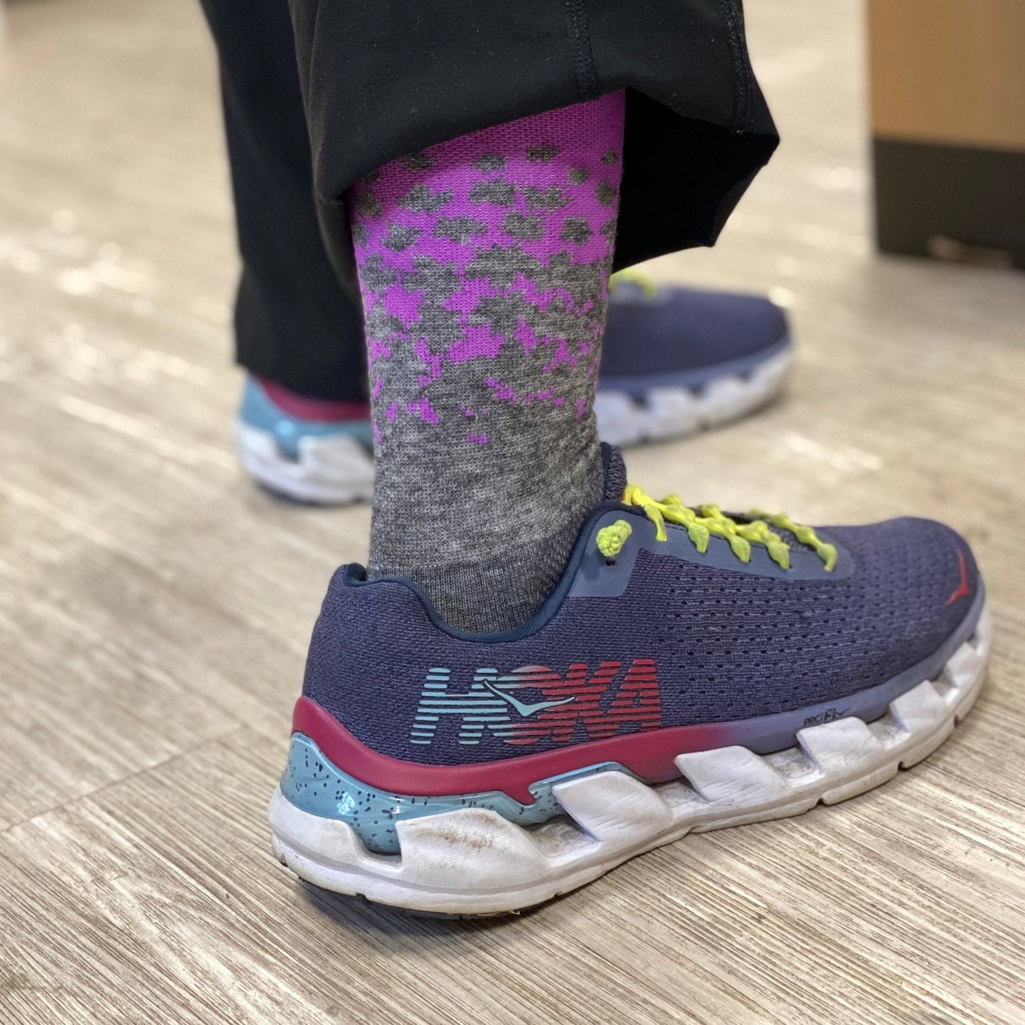 Maple LOTW Race Wool 6" Sock - Fruity