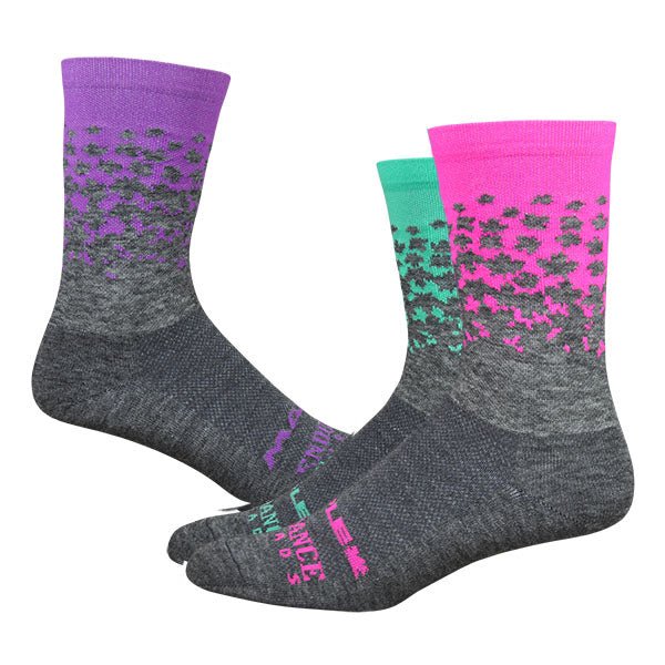 Maple LOTW Race Wool 6" Sock - Fruity