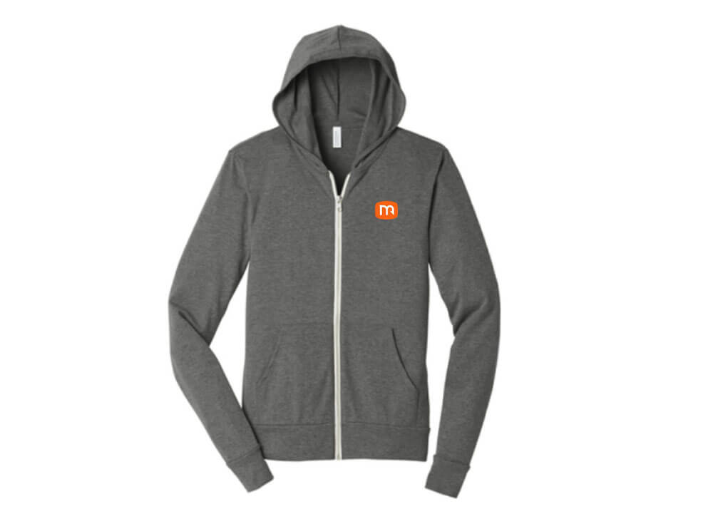 Triblend Full Zip MB Hoodie
