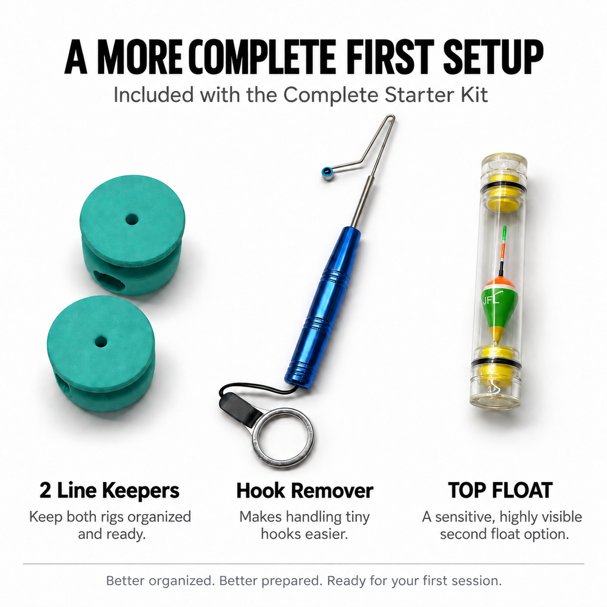 JUSTFISHINGLOL Origin Series Ultralight Micro Fishing Rod & Starter Kit