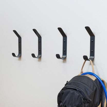 Crozet Multipurpose Wall Hooks | 4-Pack | Deep Water