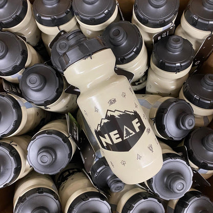 NEAF 22oz Purist Water Bottle Black Caps