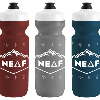 NEAF 22oz Purist Water Bottle White Caps