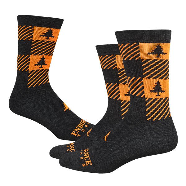 NEAF Check 6" Race Wool Sock - Standard