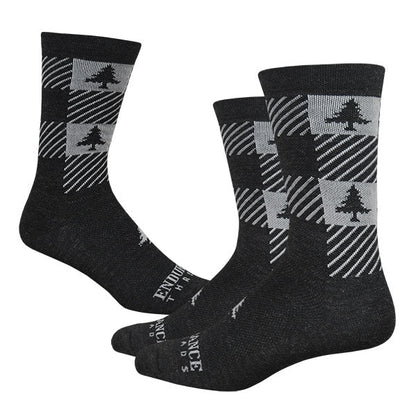 NEAF Check 6" Race Wool Sock - Standard
