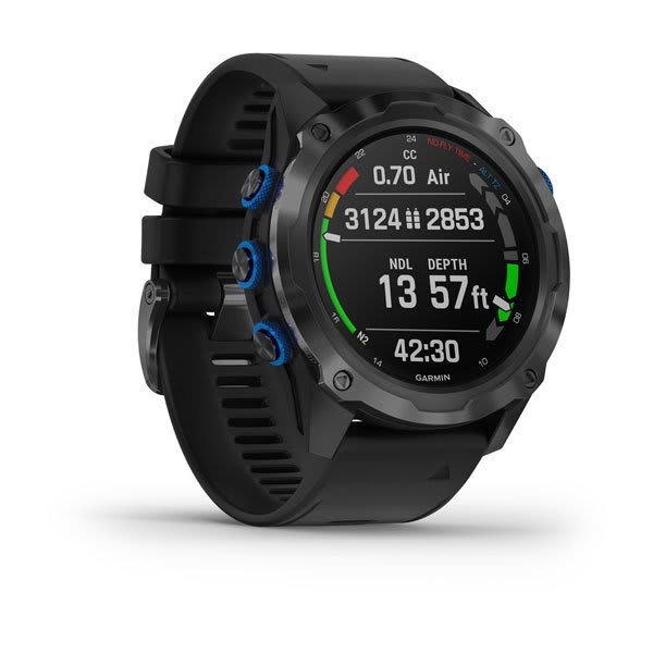 Garmin Descent Mk2i/Descent T1 Bundle, Titanium Carbon Gray DLC