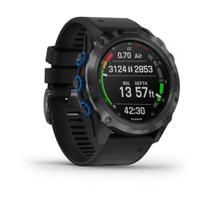 Garmin Descent Mk2i/Descent T1 Bundle, Titanium Carbon Gray DLC
