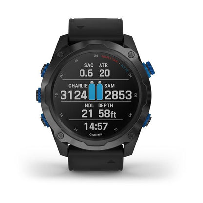 Garmin Descent Mk2i/Descent T1 Bundle, Titanium Carbon Gray DLC
