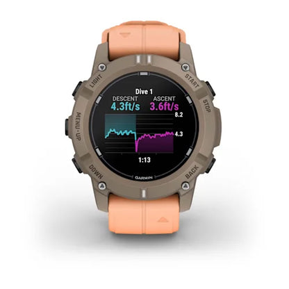 Garmin Descent G2 Solar Dive Computer and Smartwatch