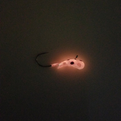 PINK WONDERBREAD GLOW TUNGSTEN KANOE JIG