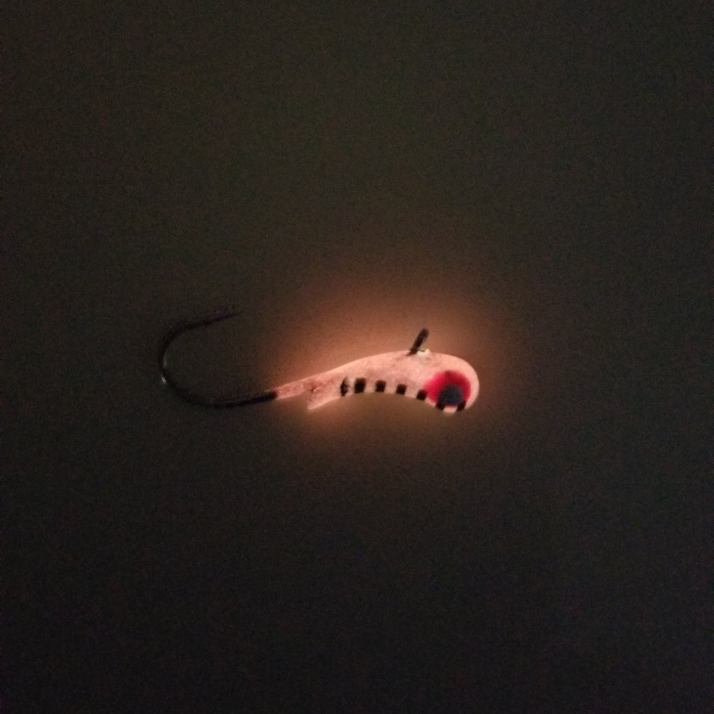 PINK STRIPE GLOW TUNGSTEN KANOE JIG