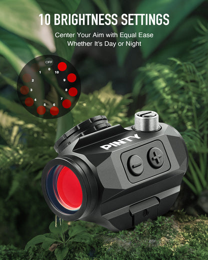 Pinty Nova Smiley Face 2MOA Red Dot Sight