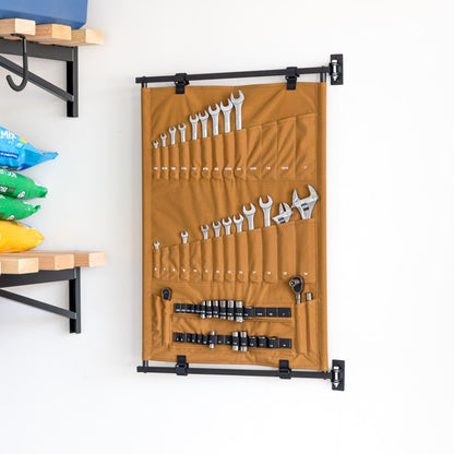 Pivot Panel Tool Organizer | Harvest Tan