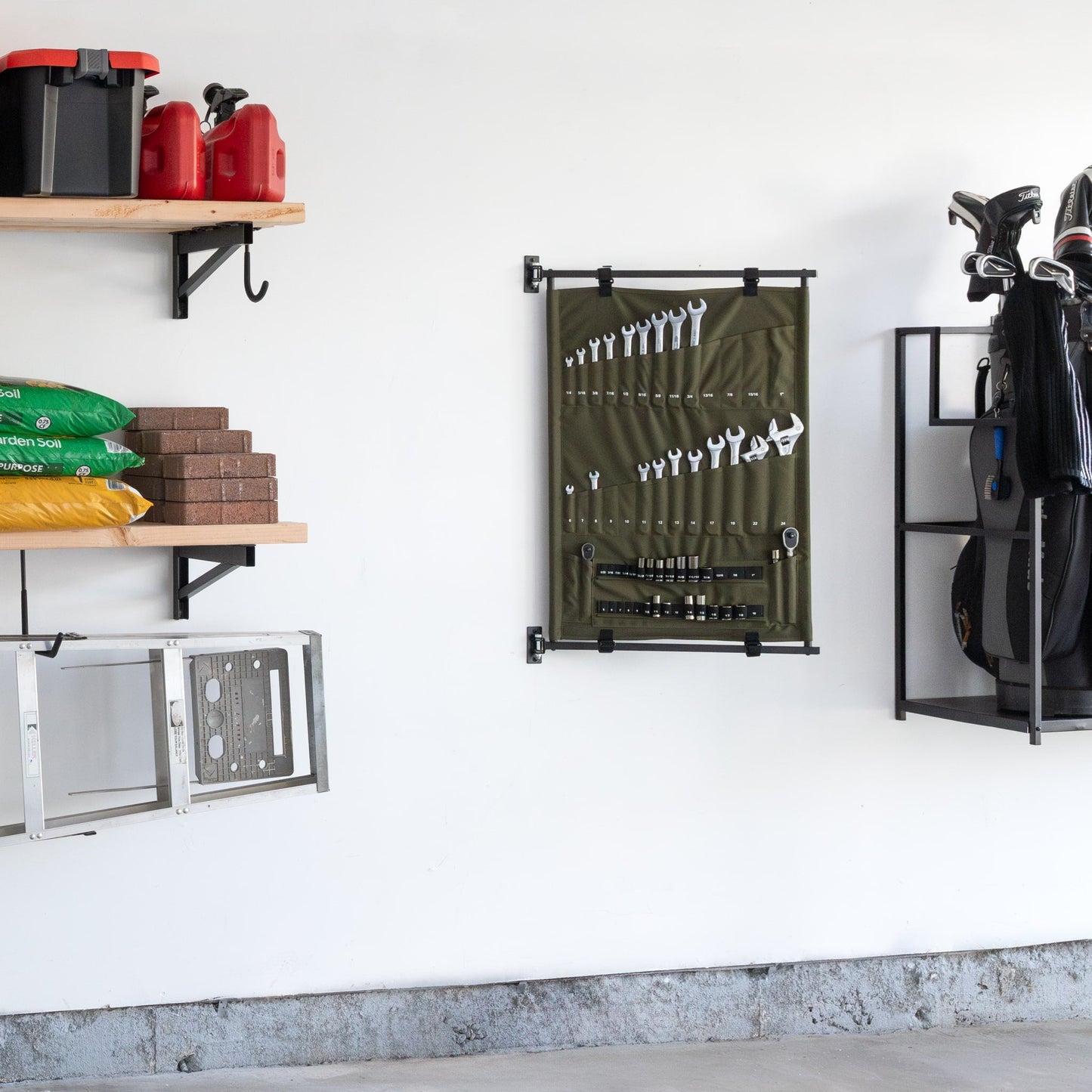 Pivot Panel Tool Organizer | High Pine Green