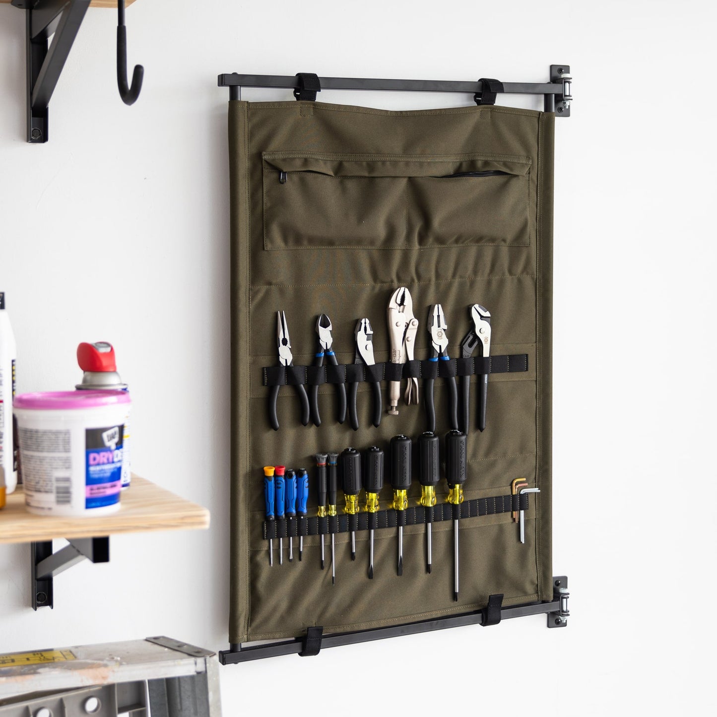 Pivot Panel Tool Organizer | High Pine Green