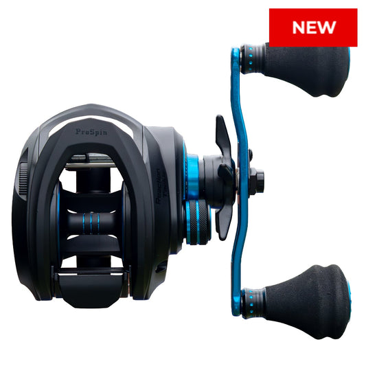 Reaction Tackle Baitcasting Fishing Reel – ProSpin Edition - 6.8:1 Gear Ratio - NEW