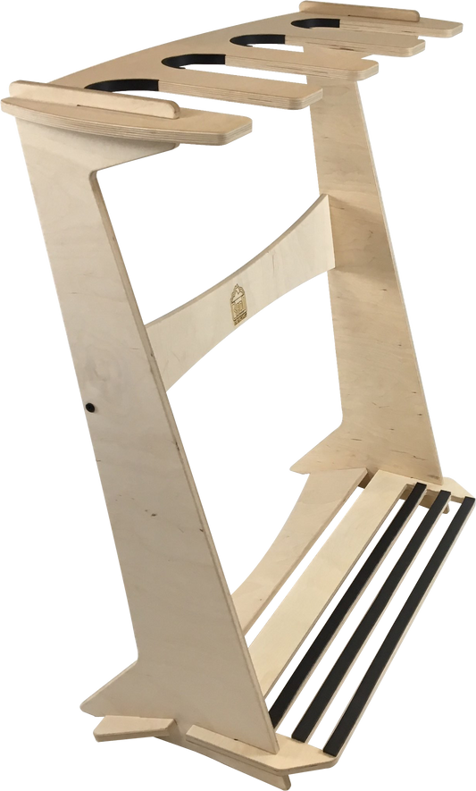 THE PACIFICA freestanding surfboard rack