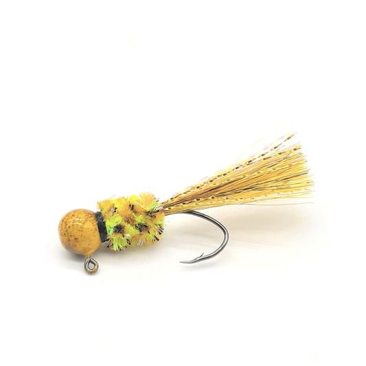 Hand Tied Crappie Jigs  - Synthetic Tail