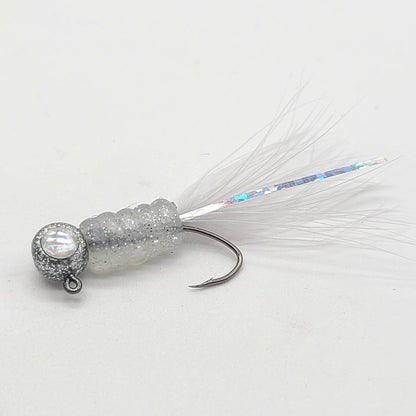 Hand Tied Crappie Jigs - Jelly Belly