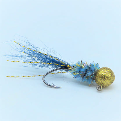 Hand Tied Crappie Jigs  - Kip (Calf) Tail