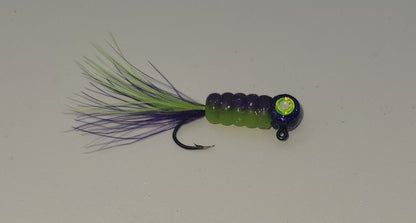 Hand Tied Crappie Jigs - Jelly Belly