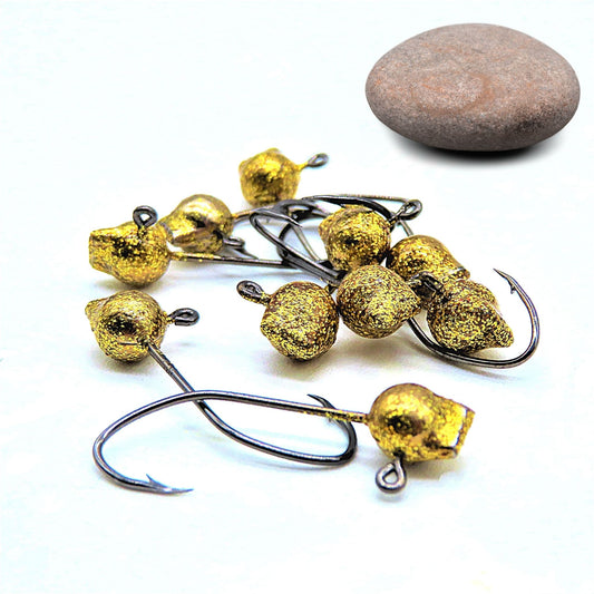 Hatchet Jig Heads - 12 Pack - 1/16 -  No Collar